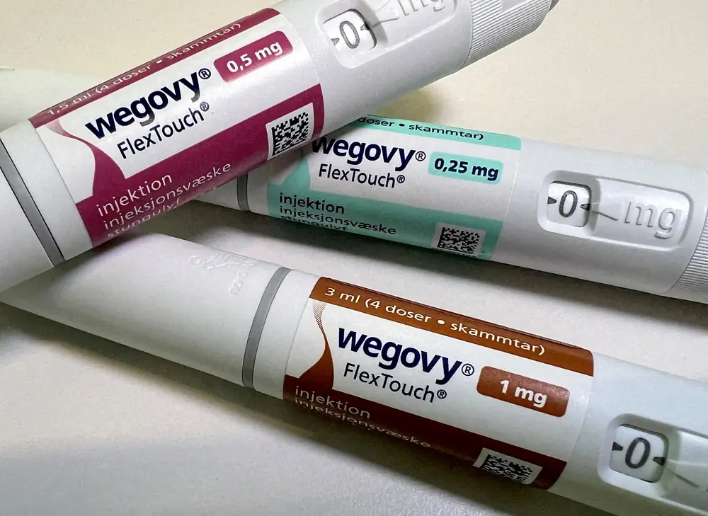 Pen preumplut Wegovy (semaglutidă) pentru medicație GLP-1 prescrisă de medic